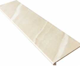 Фронтальная ступень Tibet Smooth Round. Beige 33x120 от Gres de Aragon (Испания)