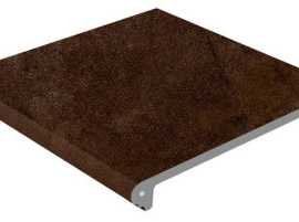 Фронтальная ступень Urban Round. Anti-Slip Caoba 30x33 от Gres de Aragon (Испания)