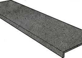 Фронтальная ступень Urban Anti-Slip Rect. Grafitox150 31.5x150 от Gres de Aragon (Испания)