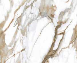 Керамогранит Calacatta Fairy Gold бежевый Полированный 60 60x60 от Ceradim (Индия)
