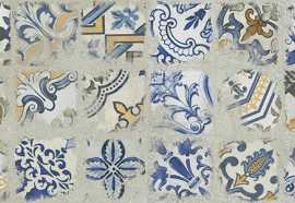 Декор ANTICO CASALE NESSO ECRU MIX RECT 20x20 от APE Ceramica (Испания)