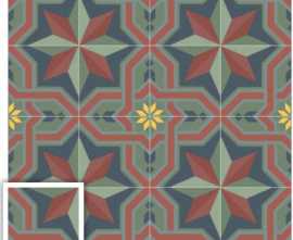 Керамогранит Scs Mandala Verde 19.8x19.8 от Simpolo (Индия)