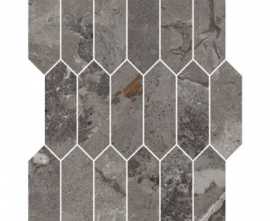 Мозаика Karnis Mosaico Losanga Charcoal Matt (97436) 30x38 от Cerdomus (Италия)