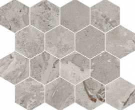 Мозаика Karnis Mosaico Esagona Grey Levigato (97432) 33x27.5 от Cerdomus (Италия)