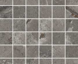 Мозаика Karnis Mosaico 4,7 Charcoal Levigato (97397) 30x30 от Cerdomus (Италия)
