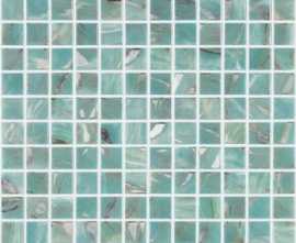 Мозаика Oasis Turquoise №7103 (на сетке) 25x25 от Vidrepur (Испания)