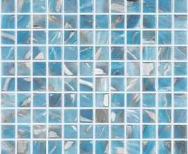Мозаика Oasis Blue №7102 (на сетке) 25x25 от Vidrepur (Испания)