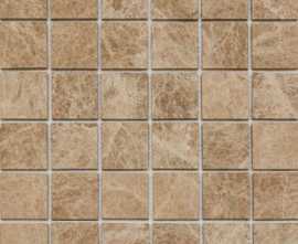 Мозаика PIX350 Light Imperador Deep Brushed (чип4.8х4.8) Матовая 30.5x30.5x0.6 от Pixmosaic (Китай)