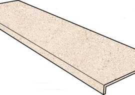 Фронтальная ступень Cronos Anti-Slip Rect. Crema 31.5x120 от Gres de Aragon (Испания)