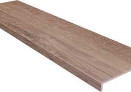 Фронтальная ступень Ordesa Anti-Slip Rect. Marron 31.5x120 от Gres de Aragon (Испания)