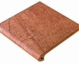 Фронтальная ступень Jasper Peldano Marron 33x33 от Gres de Aragon (Испания)