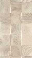Плитка настенная Daikiri Beige Wood Kostki Struktura 25x75 от Paradyz (Польша)