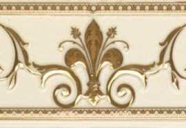 Бордюр NOBLESSE + LORD CENEFA NOBLESSE MARFIL GOLD 20x10 от APE Ceramica (Испания)