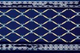 Бордюр NOBLESSE + LORD CENEFA DELIS COBALTO SILVER 20x10 от APE Ceramica (Испания)