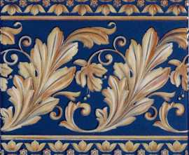 Декор NOBLESSE + LORD MAJESTY COBALTO 20x20 от APE Ceramica (Испания)