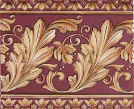 Декор NOBLESSE + LORD MAJESTY BURDEOS 20x20 от APE Ceramica (Испания)