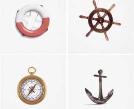 Декор NOBLESSE + LORD DECOR MIX MARINE BLANCO 20x20 от APE Ceramica (Испания)