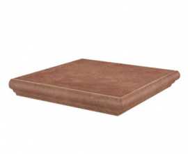 Угловая ступень Хадду красный матовый (KM4040G0021NGTA) 34x34x0.8 от Kerama Marazzi (Россия)