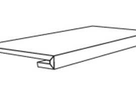 Фронтальная ступень AUTHENTIC LUXE MARBLE NUAGE GLOSSY GRIP (781362) 33x120 от REX Ceramiche (Италия)