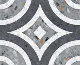 Керамогранит ROCK FLORIDA CHROME MATT IT (ITL84712) 40x40 от Gresant (Индия)