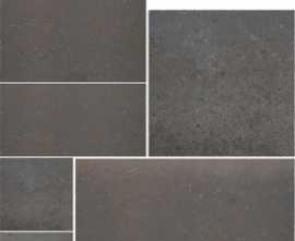 Керамогранит ITALICA TERRA ARSA MOD.39 (комп.2шт 20x20/1шт 20x40/2шт 40x40/1шт 40x60.8) 20x60.8 от Cir Ceramiche (Италия)