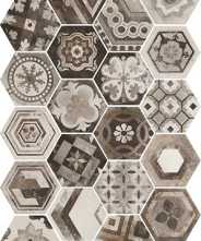 Керамогранит MIAMI ESAGONA MIAMI MIX CL (DEC) 24x27.7 от Cir Ceramiche (Италия)