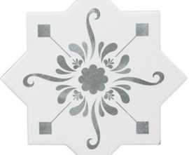 Керамогранит BECOLORS STAR DEC. STENCIL GREY (CV67383) 13.25x13.25 от Cevica (Испания)