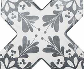 Керамогранит BECOLORS CROSS DEC. STENCIL NAVY (CV67395) 13.25x13.25 от Cevica (Испания)
