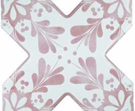 Керамогранит BECOLORS CROSS DEC. STENCIL CORAL (CV67386) 13.25x13.25 от Cevica (Испания)