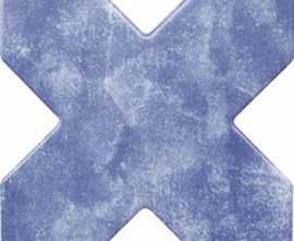 Керамогранит BECOLORS CROSS ELECTRIC BLUE (CV67374) 13.25x13.25 от Cevica (Испания)