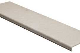 Фронтальная ступень STEP RIVERSTONE WHITE 32.5x120 от Seranit (Турция)