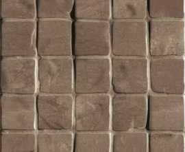 Мозаика Foussana Mud mosaico (чип 6x6) 30x30 от Vallelunga Ceramica (Италия)