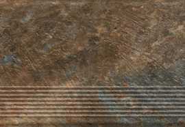 Фронтальная ступень Ardis Rust Stopnica Prosta Struktura Mat 30x60 от Paradyz (Польша)