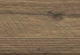 Фронтальная ступень Carrizo Wood Stopnica Prosta Struktura Mat 30x60 от Paradyz (Польша)