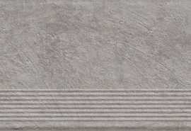 Фронтальная ступень Carrizo Grey Stopnica Prosta Struktura Mat 30x60 от Paradyz (Польша)