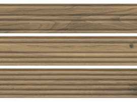 Настенная плитка Carrizo Wood Elewacja Struktura Stripes Mix Mat 6.6x40 от Paradyz (Польша)