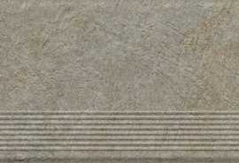 Фронтальная ступень Eremite Taupe Stopnica Prosta Struktura Mat 30x60 от Paradyz (Польша)