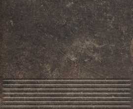 Фронтальная ступень SCANDIANO Brown STOPNICA PROSTA 30x30 от Paradyz (Польша)