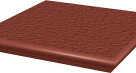 Угловая ступень NATURAL ROSA KAPINOS STOPNICA NARO?NA DURO 33x33 от Paradyz (Польша)