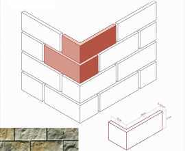 Искусственный камень White Hills 406-85 Йоркшир угол 12x26x12