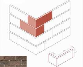 Искусственный камень White Hills 408-45 Йоркшир угол 12x26x12