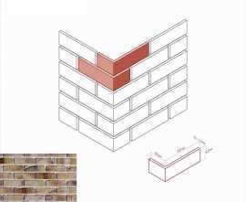 Искусственный камень White Hills 327-35 Торн брик Design Угол 8,5х19,5x6,5