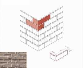 Искусственный камень White Hills 326-15 Торн брик Угол 8,5х19,5x6,5
