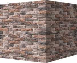 Искусственный камень White Hills 316-75 Брюгге брик угол 8x19x6.5