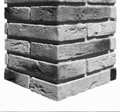 Искусственный камень White Hills 380-05 Остия брик угол 12x26.5x4.9