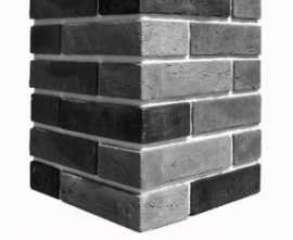 Искусственный камень White Hills 350-15 Терамо брик угол 9x20,5x5.5