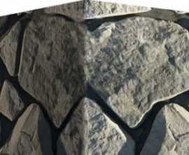 Искусственный камень White Hills 600-85 Рутланд угол 6,5-10 x 14,5-19 x 14,5-28