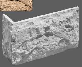 Искусственный камень Leonardo Stone Угловой элемент Бретань 933 33,5/10x20x2.5