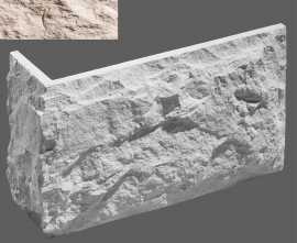 Искусственный камень Leonardo Stone Угловой элемент Бретань 404 33,5/10x20x2.5