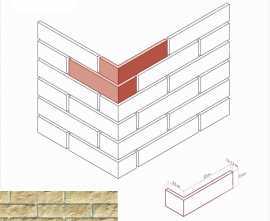 Искусственный камень White Hills 402-15 Толедо угол 8.5х25x7.5
